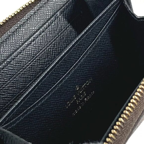 LOUIS VUITTON Monogram Giant zip-around coin purse Wallet - Picture 13 of 16